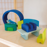 Grimm's Mobile Home - Blue-Green | | Grimm's Spiel and Holz | Little Acorn to Mighty Oaks