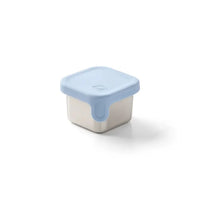 PlanetBox Stainless Steel Little Square Dipper 1.75oz - Cloudy Day