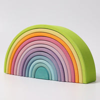 Grimm's 12 piece Pastel Rainbow | | Grimm's Spiel and Holz | Little Acorn to Mighty Oaks