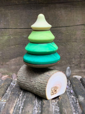 Mader Tree Spinning Top with Branch Stand