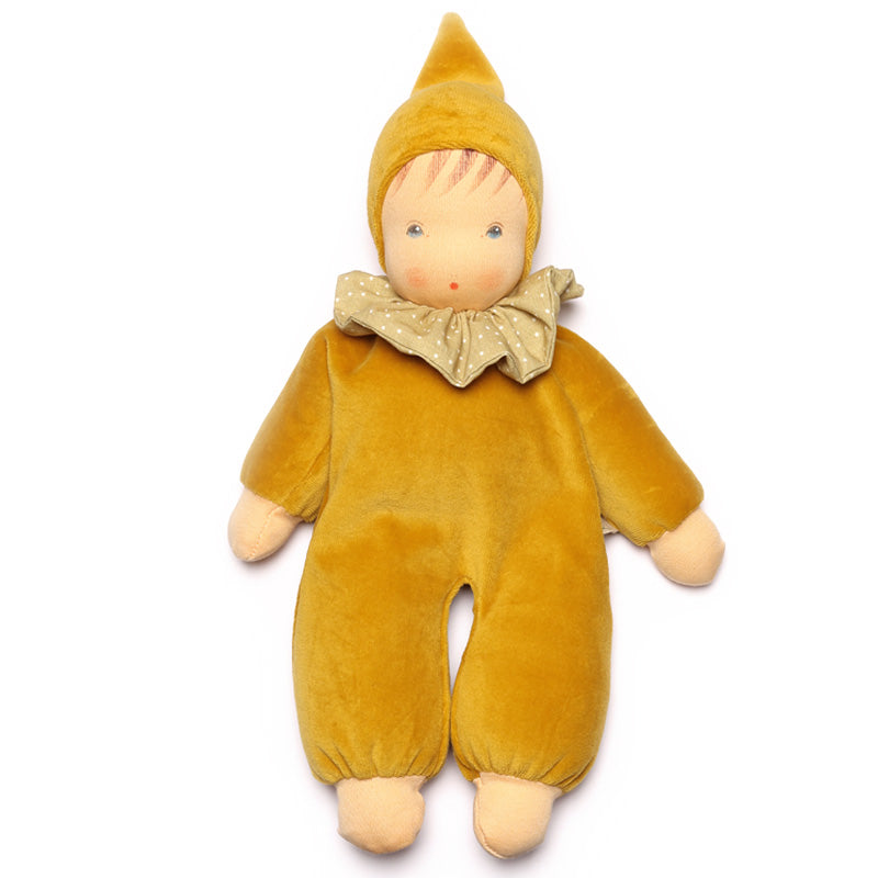 Nanchen Organic Waldorf Doll - Nani - Gold 30cm | | Nanchen | Little Acorn to Mighty Oaks