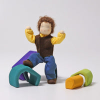 Grimm's Dolls House Doll - Mr Alder | | Grimm's Spiel and Holz | Little Acorn to Mighty Oaks
