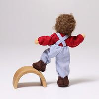 Grimm's Dolls House Doll - Peter | | Grimm's Spiel and Holz | Little Acorn to Mighty Oaks