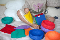 Pit and Play Sensory Beanbags Set of 6 – Rainbow | | Pit and Play | Little Acorn to Mighty Oaks