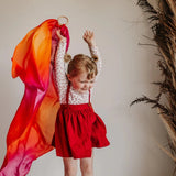 Play Silkies Autumn Playsilk - 35 x 35 inch | | Play Silkies | Little Acorn to Mighty Oaks
