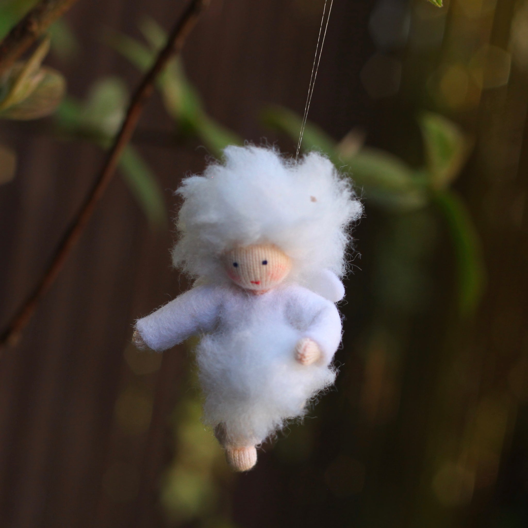 Ambrosius Fairy - Hanging Snowball Baby | | Ambrosius Dolls | Little Acorn to Mighty Oaks