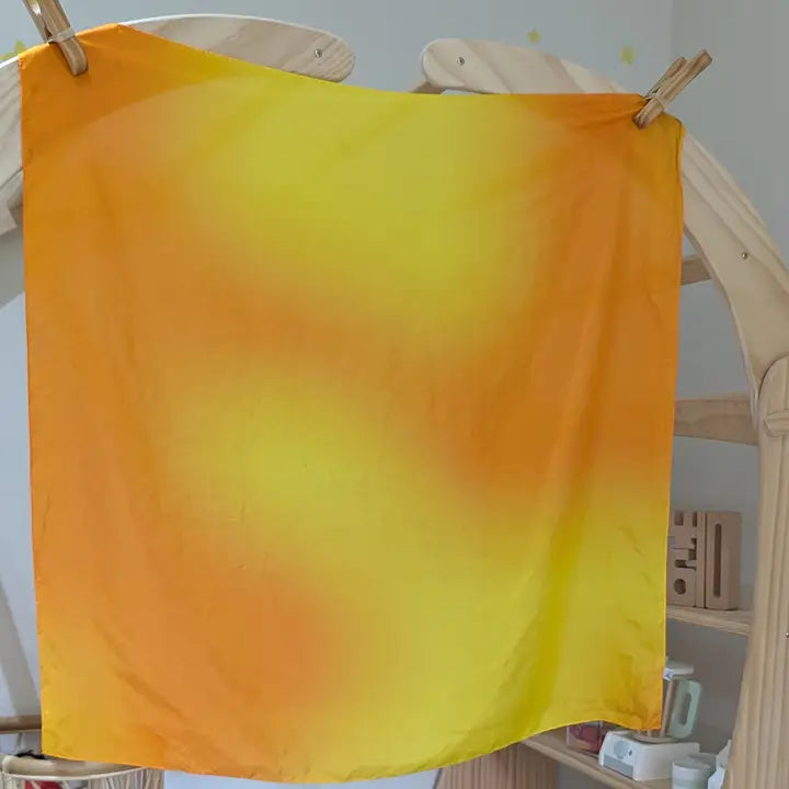 Play Silkies Summer Playsilk - 35 x 35 inch | | Play Silkies | Little Acorn to Mighty Oaks