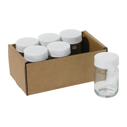 Mercurius 6 Jars for Watercolours - 50 ml | | Stockmar | Little Acorn to Mighty Oaks
