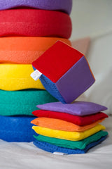 Pit and Play Sensory Beanbags Set of 6 – Rainbow | | Pit and Play | Little Acorn to Mighty Oaks