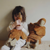 Senger Naturwelt - Organic Cuddly Animal - Rust Goose | Small | | Senger Naturwelt | Little Acorn to Mighty Oaks