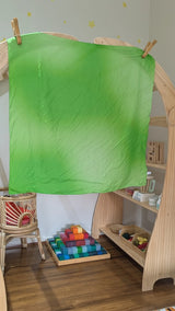 Play Silkies Spring Playsilk - 35 x 35 inch | | Play Silkies | Little Acorn to Mighty Oaks
