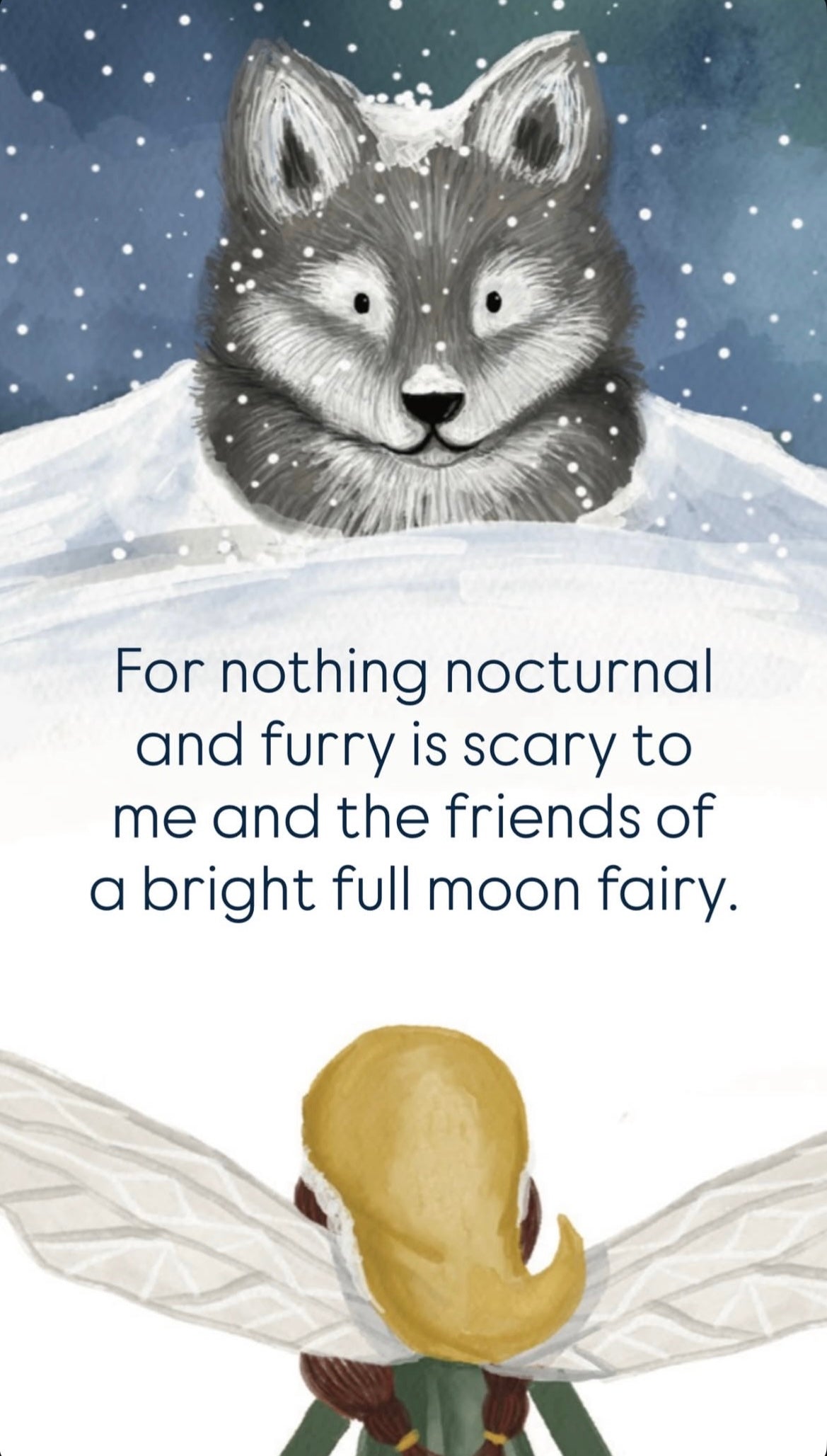 Full Moon Fairy: Under the Wolf Moon (January) | | Full Moon Fairy | Little Acorn to Mighty Oaks