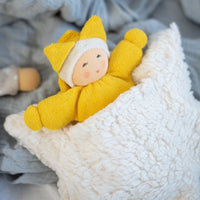 Nanchen Organic Waldorf Star Bed & Baby - Music Box | | Nanchen | Little Acorn to Mighty Oaks