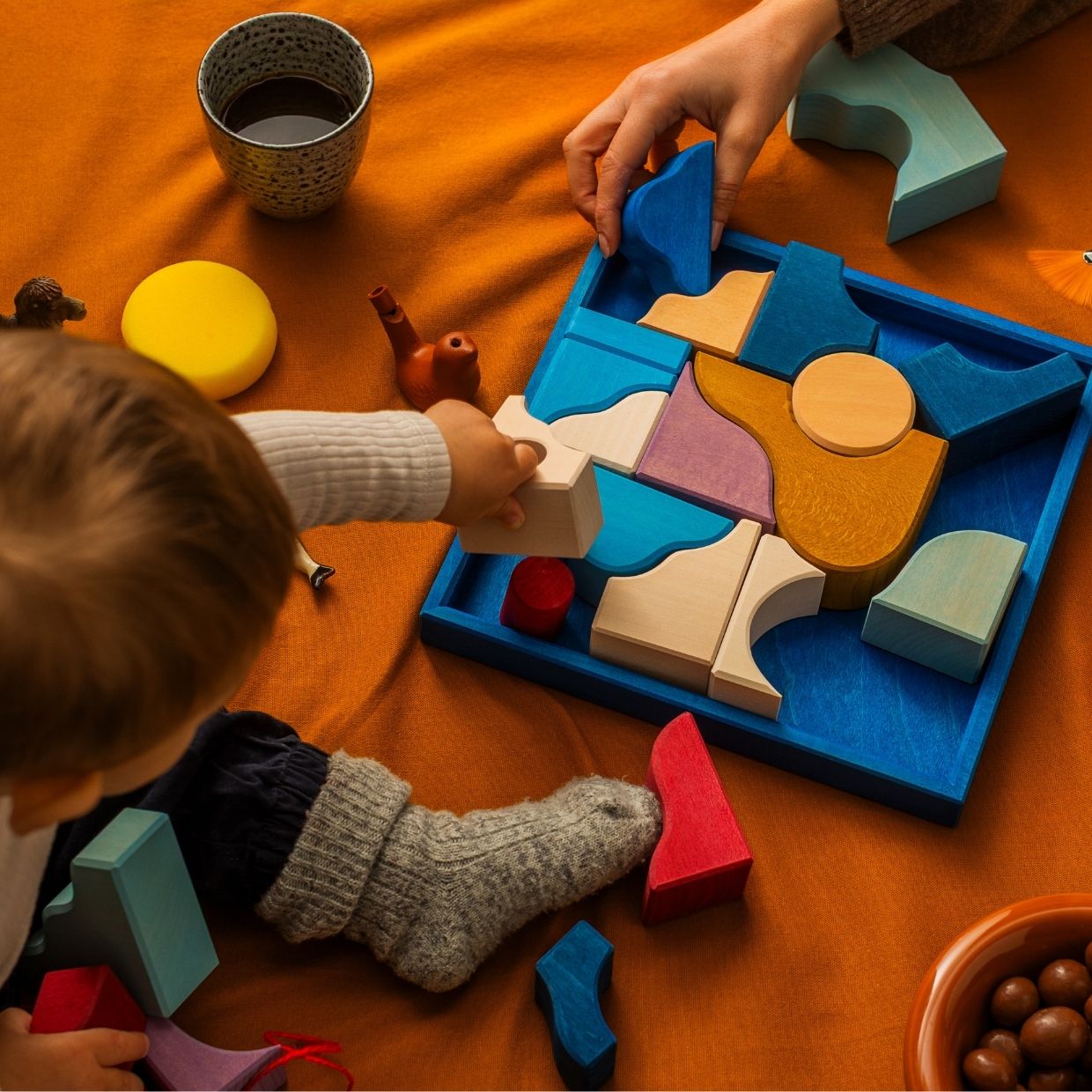 Grimm's Tiny Art Collection - Wave | | Grimm's Spiel and Holz | Little Acorn to Mighty Oaks