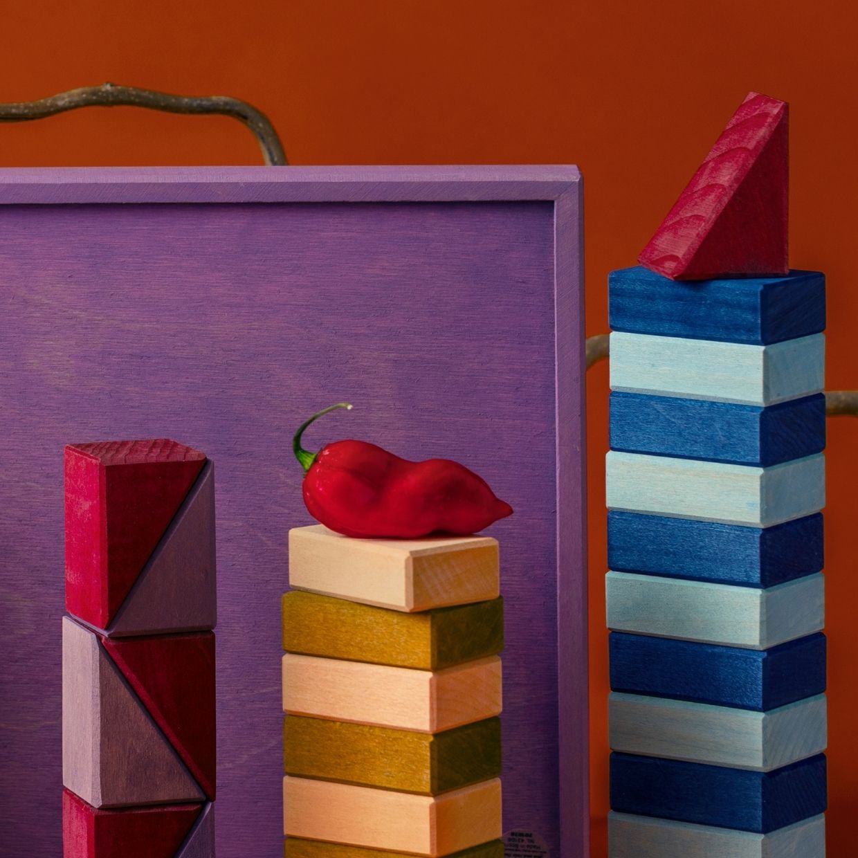 Grimm's Tiny Art Collection - Rhythm Building Set | | Grimm's Spiel and Holz | Little Acorn to Mighty Oaks