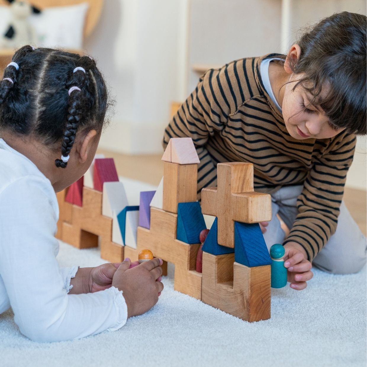Grimm's Tiny Art Collection - Rhythm Building Set | | Grimm's Spiel and Holz | Little Acorn to Mighty Oaks