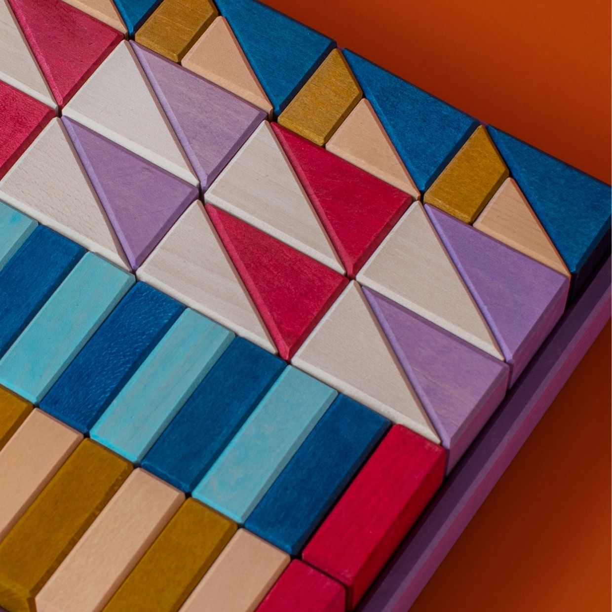 Grimm's Tiny Art Collection - Rhythm Building Set | | Grimm's Spiel and Holz | Little Acorn to Mighty Oaks