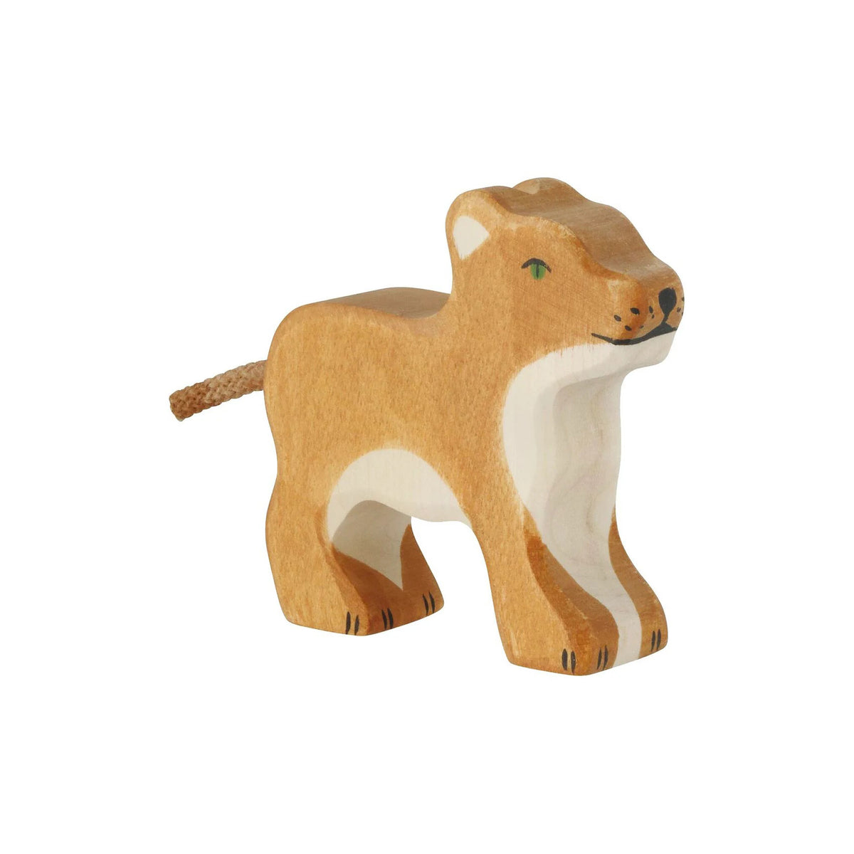 Holztiger Lion Cub Standing | | Holztiger | Little Acorn to Mighty Oaks