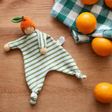 Nanchen Organic Waldorf Blanket Doll - Orange | | Nanchen | Little Acorn to Mighty Oaks