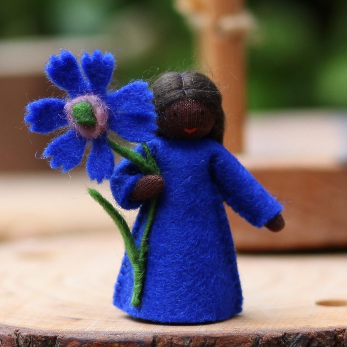 Ambrosius Fairy - Cornflower in Hand | | Ambrosius Dolls | Little Acorn to Mighty Oaks