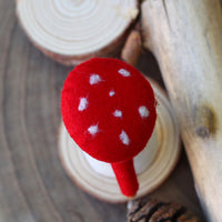 Ambrosius Fairy - Fly Agaric with Red Jacket - Larger size | | Ambrosius Dolls | Little Acorn to Mighty Oaks