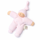 Nanchen Organic Waldorf Doll - Pimpel - Pastel Pink 17cm | | Nanchen | Little Acorn to Mighty Oaks