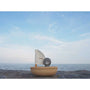 Plan Toys Rubberwood Sail Boat - Seal | | Plan Toys | Little Acorn to Mighty Oaks