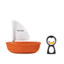 Plan Toys Rubberwood Sail Boat - Penguin | | Plan Toys | Little Acorn to Mighty Oaks