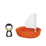 Plan Toys Rubberwood Sail Boat - Penguin | | Plan Toys | Little Acorn to Mighty Oaks