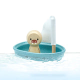 Plan Toys Rubberwood Sail Boat - Walrus | | Plan Toys | Little Acorn to Mighty Oaks