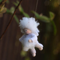 Ambrosius Fairy - Hanging Snowball Baby | | Ambrosius Dolls | Little Acorn to Mighty Oaks