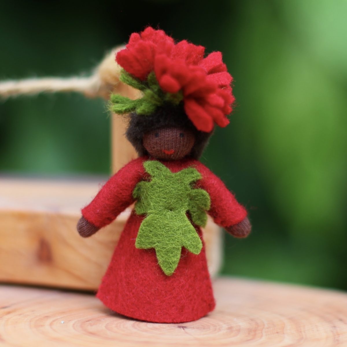 Ambrosius Fairy - Red Michaelmas Daisy | | Ambrosius Dolls | Little Acorn to Mighty Oaks