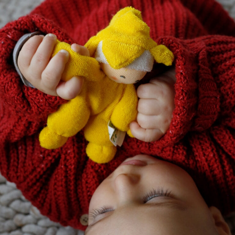 Nanchen Organic Waldorf Star Bed & Baby - Music Box | | Nanchen | Little Acorn to Mighty Oaks