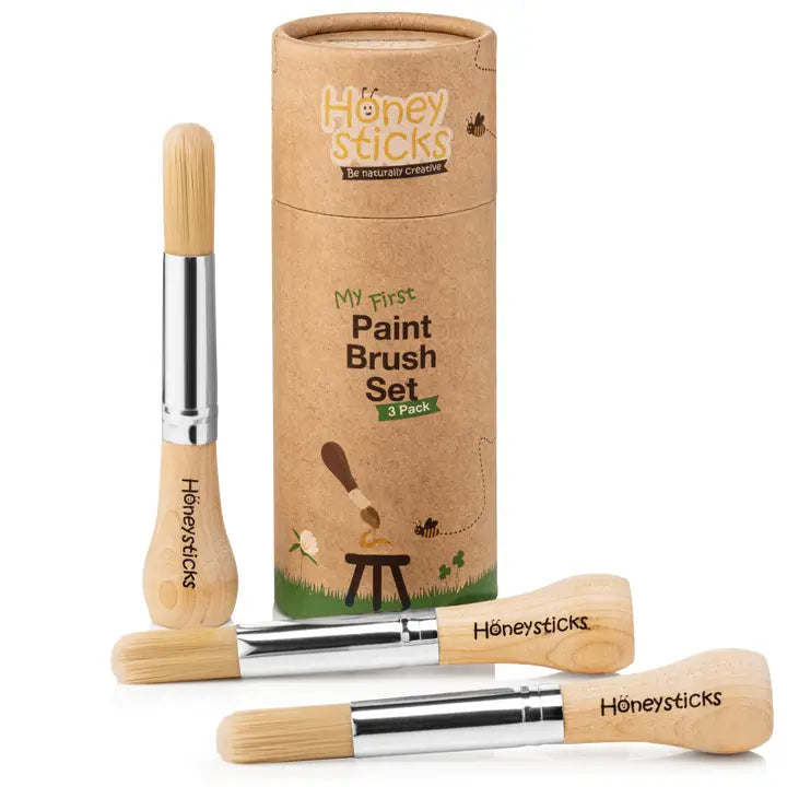 Honeysticks My First Paint Brush Set | | Honeysticks | Little Acorn to Mighty Oaks