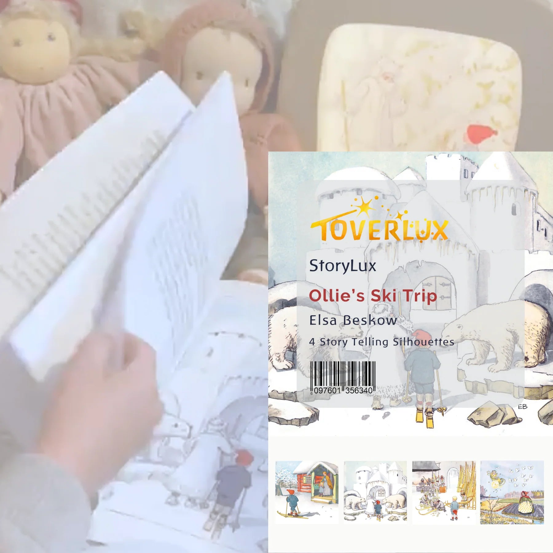 StoryLux - Ollie's Ski Trip - 4 ToverluxSilhouettes | Toy | Toverlux | Little Acorn to Mighty Oaks