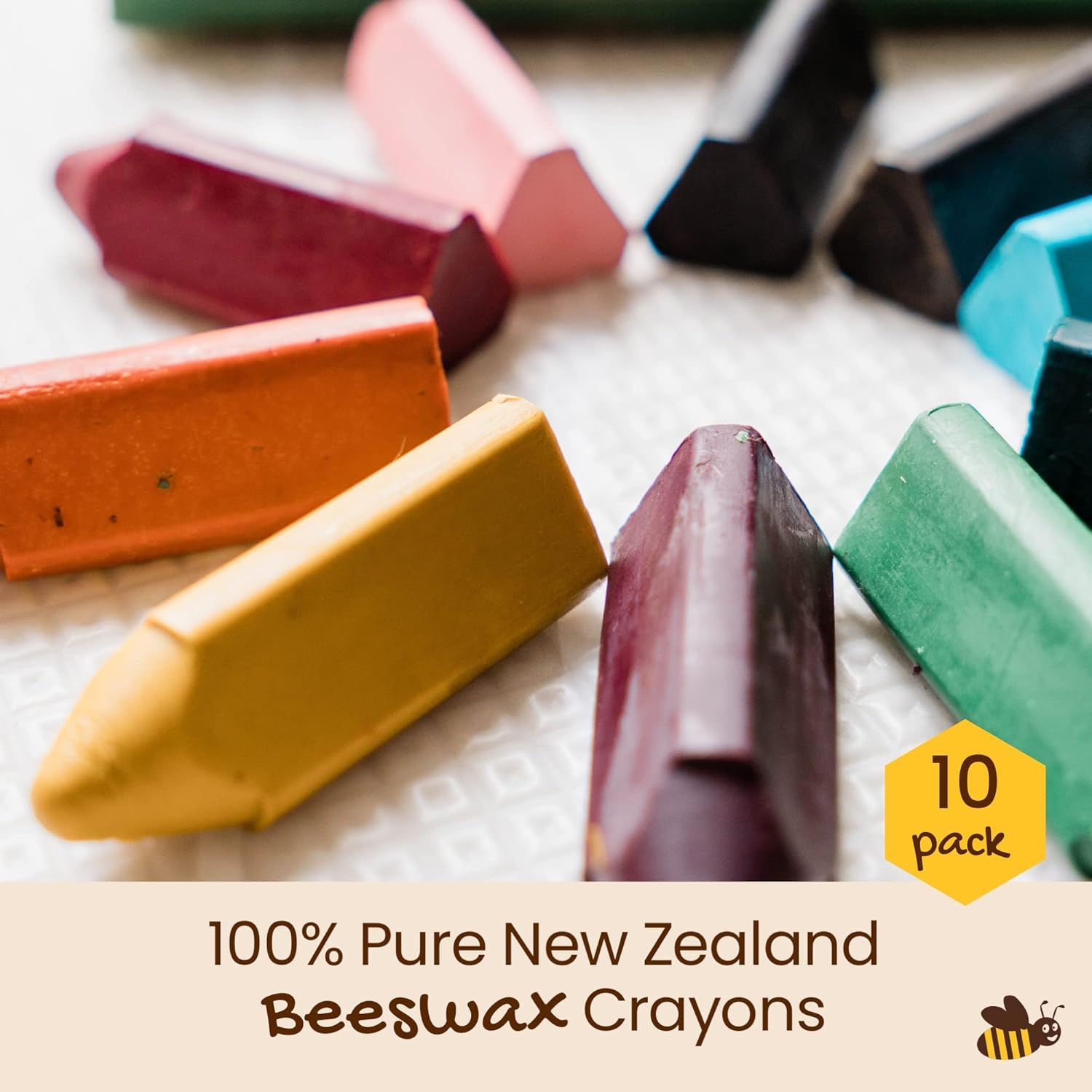 Honeysticks Crayons - Triangles - 10PK - Stage 1 First Crayons | | Honeysticks | Little Acorn to Mighty Oaks