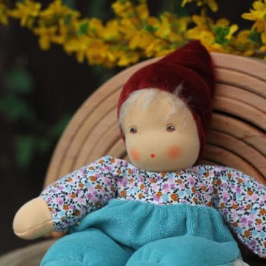 Nanchen Organic Waldorf Doll - Child of the Forest - 26cm | | Nanchen | Little Acorn to Mighty Oaks
