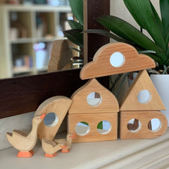 Bauspiel Mirror Fairytale Blocks - 6 Piece Set