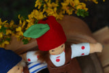 Nanchen Organic Waldorf Doll - Apple Child Anna - 25cm | | Nanchen | Little Acorn to Mighty Oaks