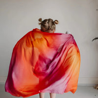 Play Silkies Autumn Playsilk - 35 x 35 inch | | Play Silkies | Little Acorn to Mighty Oaks