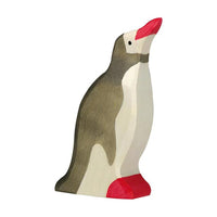 Holztiger Penguin Head Raised - Large | | Holztiger | Little Acorn to Mighty Oaks