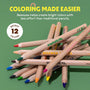 Honeysticks Magic 3-in-1 Beeswax Pencils Jumbo Triangles 12pk - Stage 3