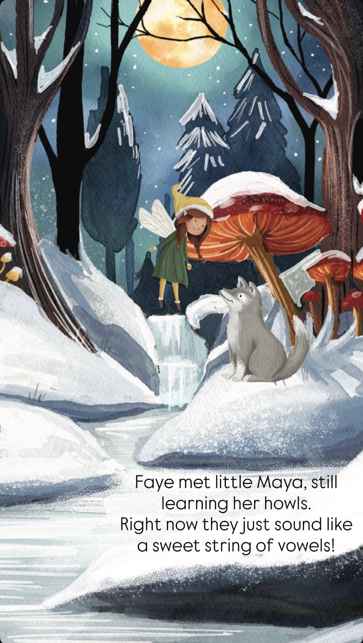 Full Moon Fairy: Under the Wolf Moon (January) | | Full Moon Fairy | Little Acorn to Mighty Oaks