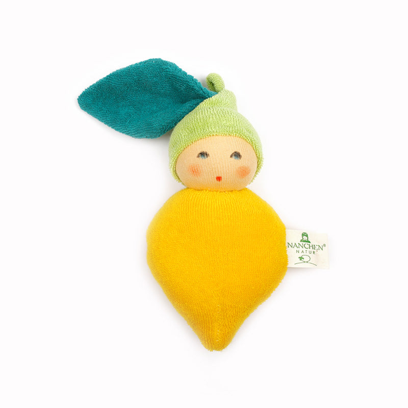 Nanchen Organic Lemon Rattle Doll | | Nanchen | Little Acorn to Mighty Oaks