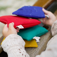 Pit and Play Water-Resistant Cherry Pit Beanbags Set of 4 | | Pit and Play | Little Acorn to Mighty Oaks