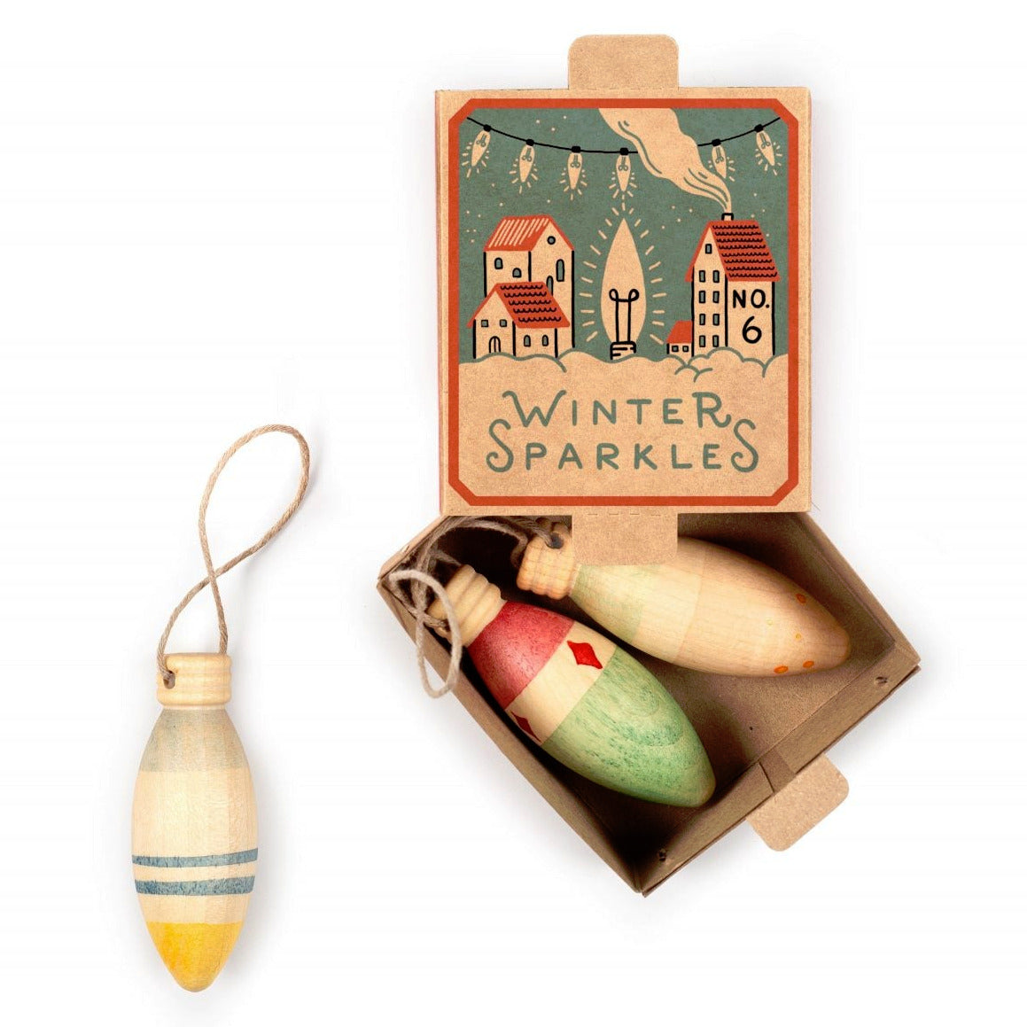 Grapat Tree Ornaments – Nº6 Winter Sparkles | | Grapat | Little Acorn to Mighty Oaks