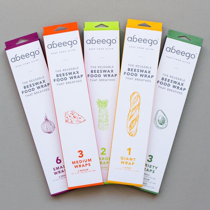 Abeego Bees Wax Wraps - Small 6 Pack | | Abeego | Little Acorn to Mighty Oaks