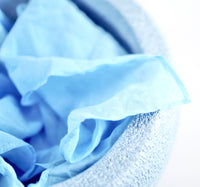 Laura's Play Cotton - Alaskan Blue - 35 x 35 inches - Organic Cotton | | Laura's Play Cotton | Little Acorn to Mighty Oaks