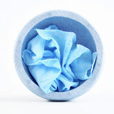 Laura's Play Cotton - Alaskan Blue - 35 x 35 inches - Organic Cotton | | Laura's Play Cotton | Little Acorn to Mighty Oaks