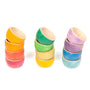 Grapat 12 Bowls in Rainbow Colours